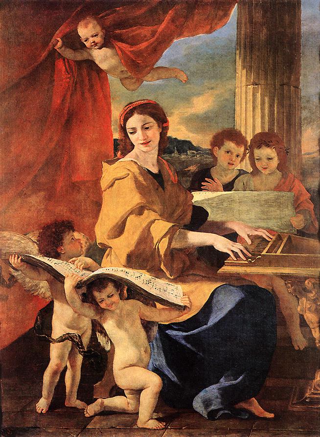 Nicolas Poussin St Cecilia